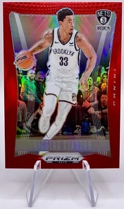 2023-24 Panini Prizm Deca Nicolas Claxton Red Prizm 167/199 Brooklyn Nets #259 - Bild 1 von 2