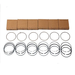6Pcs Piston Rings Set Φ84.51mm 06E198151Q Fit For A4 A5 A6 Q5 Q7 Touareg 3.0T - Picture 1 of 5