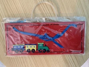 Kinder Deko - Lutscher Kinder Namensschild selber machen - Zugmotiv - Jungen - Bild 1 von 2