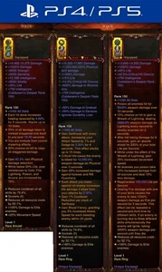 Diablo 3 RoS PS4/PS5 | Softcore | Modded Wizard Bundle Amulet And Rings - Picture 1 of 1