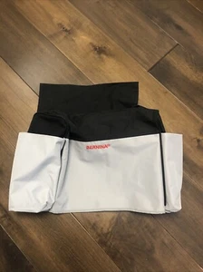 Bernina Sewing Machine Cover Gray And Black  12”x21”x7.5” With Pockets - Picture 1 of 7