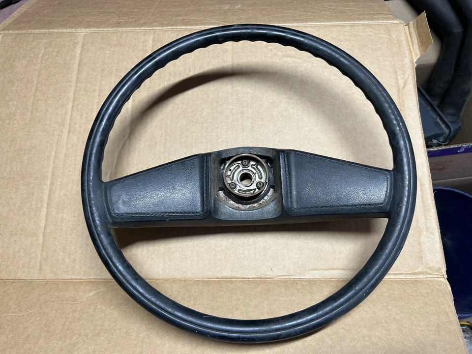 73-87 CHEVY TRUCK STEERING WHEEL SILVERADO OEM 2 BAR C10 K10 K5 SUBURBAN K20 K30 - Image 1 of 4