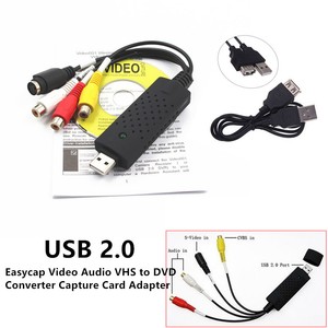 USB 2.0 Video Audio VHS to DVD Converter Capture Card Adapter Practical/.