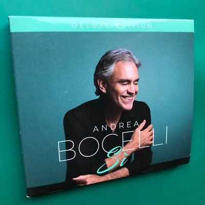 Andrea Bocelli SÌ Classical Pop CD Digipak Ed Sheeran Dua Lipa DELUXE EDITION NM - Image 1 of 4