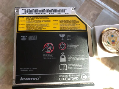 IBM X-Series x3650 x3850 x3950 Server CD-RW/DVD 39T2667 39M3562 UJDA780 - Image 1 of 4