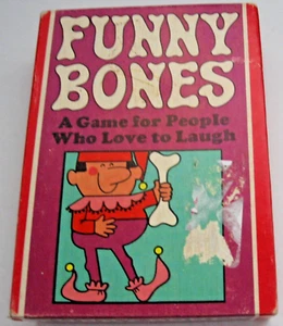 Funny Bones Game Vintage 1968 Parker Bros For People Who Love to Laugh - Picture 1 of 7