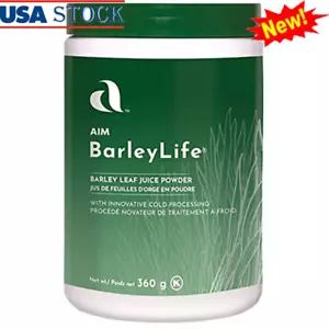 BarleyLife Family Size 12.7oz Barley Grass Powder Vegetarian Green Food 360g New - Picture 1 of 5