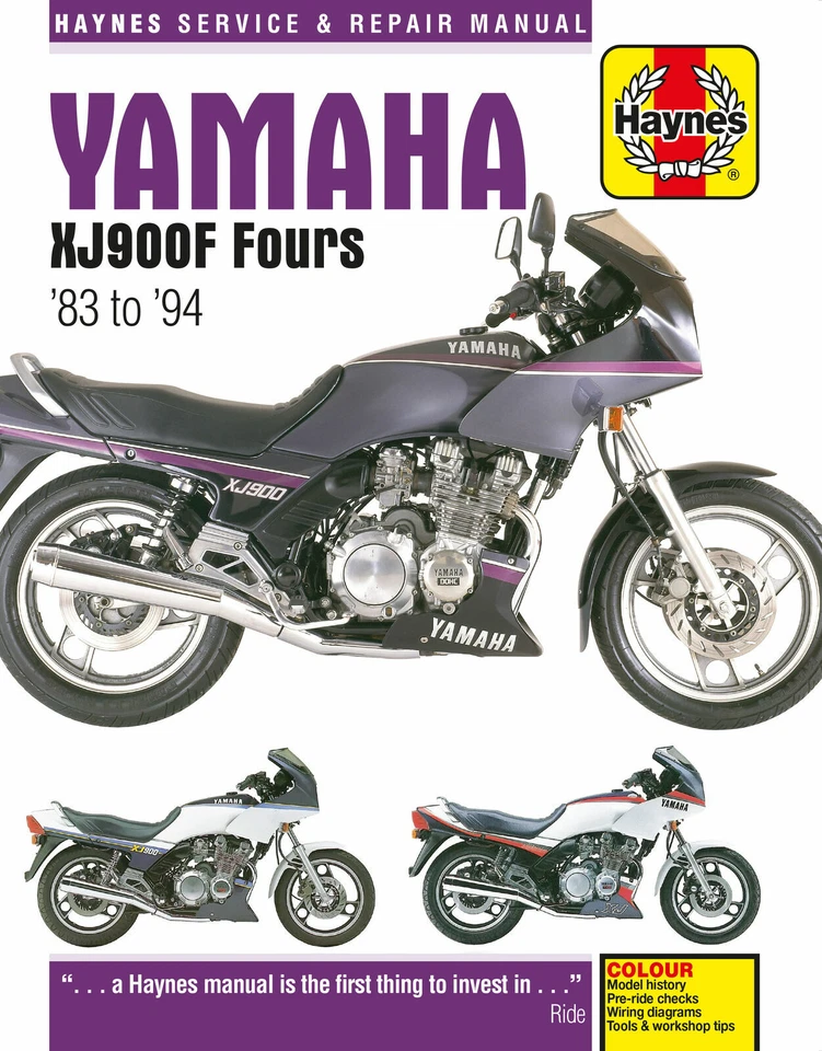 HAYNES 3239 MANUAL DE SERVICIO REPARACIÓN Yamaha XJ900 F Fours 1983-1994 XJ 900 F PIEZAS Foto 1 de 1
