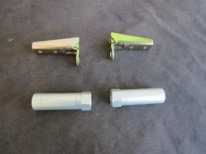BRAIN CO. 24 TPI NOS 1980S PEGS FRAME STANDERS SET FREESTYLE AXLE EXTENDER BMX - Picture 1 of 3