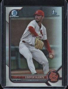 2022 1st Bowman Draft Chrome ~ Cooper Hjerpe ~ Refractor ~ #BDC-95 ~ Cardinals - Picture 1 of 2
