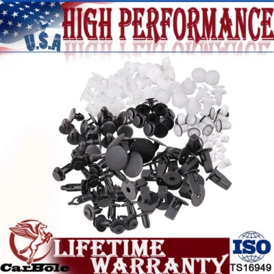 146 Pcs Multi-types Fender Door Hood Bumper Trim Clip  Body Retainer For Toyoto - Image 1 of 4