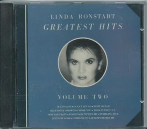 LINDA RONSTADT "GREATEST HITS VOL TWO" 1980 GERMAN IMPORT COMPILATION CD ALBUM - Picture 1 of 2