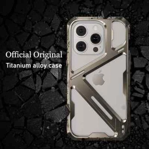 Metal Phone Case For iPhone 15 Pro Max Protective cover For iPhone 14 Pro Max - Picture 1 of 15
