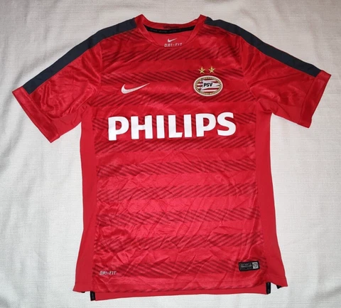 RARE NIKE PSV EINDHOVEN HOLLAND NETHERLANDS SOCCER JERSEY FITS SMALL S USED Cover