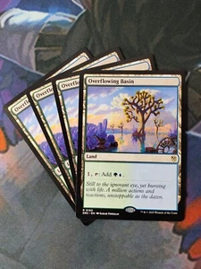 Overflowing Basin x 4 | 7% Off 2+ | Aetherdrift | NM | MTG - Picture 1 of 1