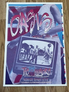 Rare Oasis Original Concert Poster From The Fillmore 1995 Them in Hollywood - Bild 1 von 7