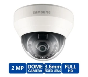 Cámara domo óptica de red infrarroja Samsung SND-L6013R 2MP 1080p HD ¡NUEVA! - Imagen 1 de 4