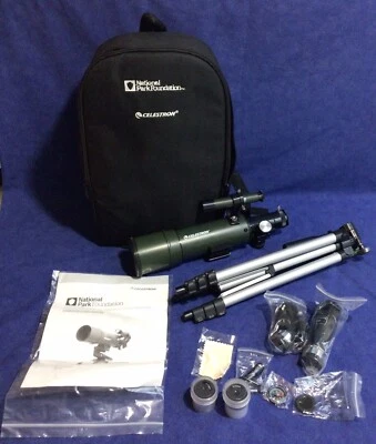 NEW Backpack Celestron TravelScope 60 Refractor Telescope Tripod Lenses 22002-DS - Image 1 of 4