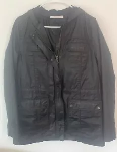 Caslon Woman’s S Lined Hooded Black Jacket - Picture 1 of 6