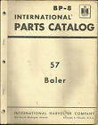 INTERNATIONAL 57 BALER PARTS CATALOG