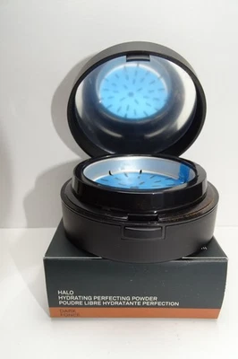 Smashbox Halo 保湿完美粉暗 0.50 盎司 15 克全新免费刷子 — 第 1/2 张图片