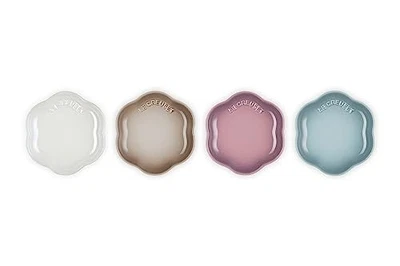 Le Creuset Mini Sphere Plates 11cm Set of 4 Heat and Cold Resistant Microwave - Image 1 of 4