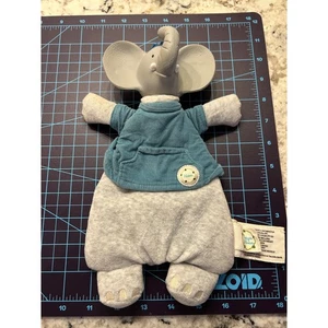 Mollie and Alvin Elefante Juguete de Peluche Sonajero Anillo Regalo Bebé - Imagen 1 de 3