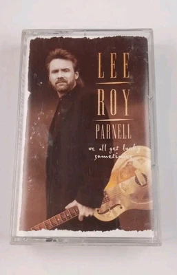 Lee Roy Parnell - We All Get Lucky Sometimes (Cassette) 1995 TESTED - Image 1 of 4