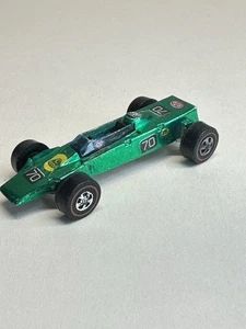 Vintage Hot Wheels Redline 1969 Green Lotus Turbine - - Picture 1 of 21
