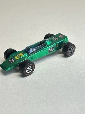 Vintage Hot Wheels Redline 1969 Green Lotus Turbine - - Image 1 of 4