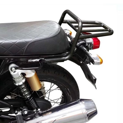 SPAAN Portapacchi acciaio nero ROYAL ENFIELD INTERCEPTOR 650 - CONTINENTAL GT 650