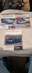 3 libros de motor de taller Mazda MX-5 Miata Cómo construir rendimiento Encuéntralo arreglarlo - Imagen 1 de 2