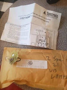 NEW Old Stock Spectronic 21 Tungsten Lamp spectrophotometer # 333307 602 000 + - Picture 1 of 4
