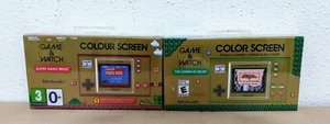 Nintendo Game & Watch Bundle The Legend of Zelda Edition & Super Mario Bros New! - Picture 1 of 2
