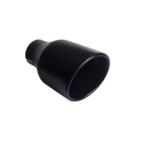 Tubo De Escape Embellecedor Negro 100Mm Para VW AUDI A3 A5 A6 A7 A8 - Imagen 1 de 6
