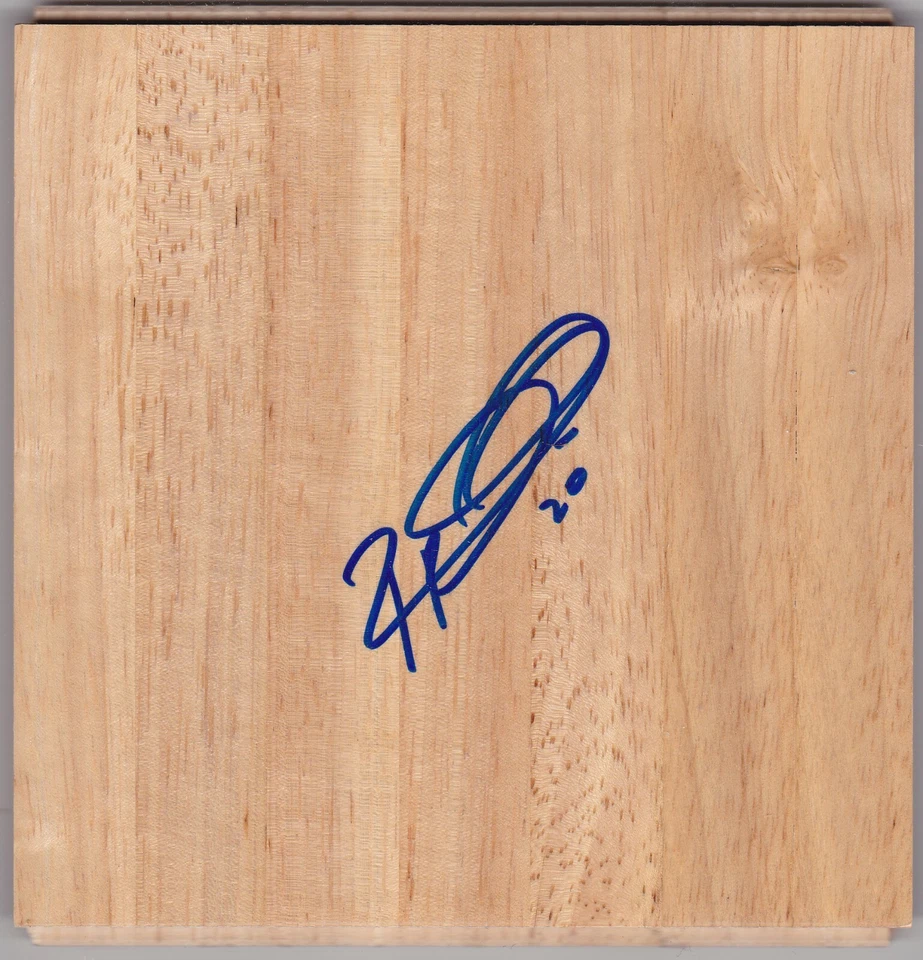 RAYMOND FELTON SIGNED 6"X6" FLOORBOARD CHARLOTTE BOBCATS CLIPPERS UNC TAR HEELS - Image 1 of 1