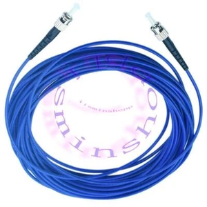 10M ST to ST UPC Fiber Patch Cord SM Simplex 3.0mm Armored Fiber Optic Cable - Afbeelding 1 van 1