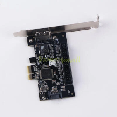 Express Adapter Konverter Karte SATA II 2.0 Raid & 1 Ide 3.5 " Pci-e PCI 2 Port - Bild 1 von 4