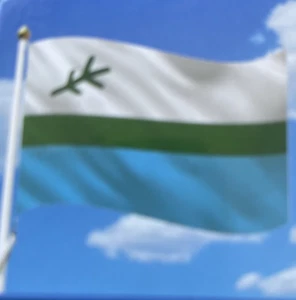 Labrador Flag - Drapeau 27"x54" Brand New - Picture 1 of 2