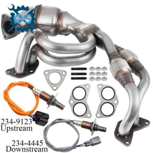 Catalytic Converter &Oxygen Sensor For Subaru Impreza Forester Legacy 2.5L 06-12 - Picture 1 of 12