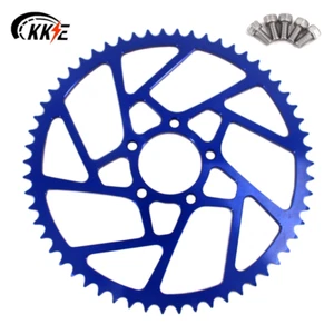 KKE 58T Rear Sprocket Fit SurRon Light Bee X 2019-2024 Segway X160 X260 Blue Alu - Picture 1 of 8