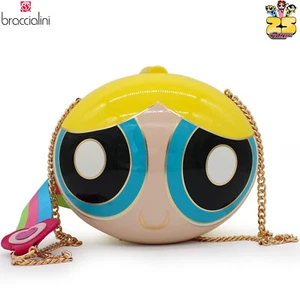 Braccialini The Powerpuff Girls 3D Dolly-shaped crossbody purse clutch bag - Picture 1 of 9