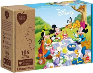 Disney Mickey Mouse Puzzle Children's Jigsaw 104 Parts From 6J. Clementoni - Picture 1 of 1