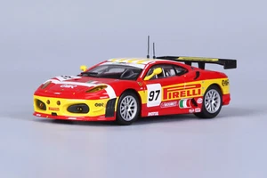 BBURAGO 1:43 FERRARI 2008 F430 GTC DIECAST MODEL RACING CAR NEW IN BOX - Picture 1 of 6