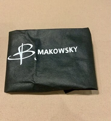 "Bolsa antipolvo B Makowsky XLarge malla negra gasa 20"" longitud x 22"" altura" Foto 1 de 4
