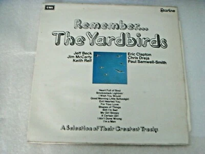 F6-THE YARDBIRDS-REMEMBER…-UK LP-1971-NM- JEFF BECK ERIC CLAPTON    - Image 1 of 3