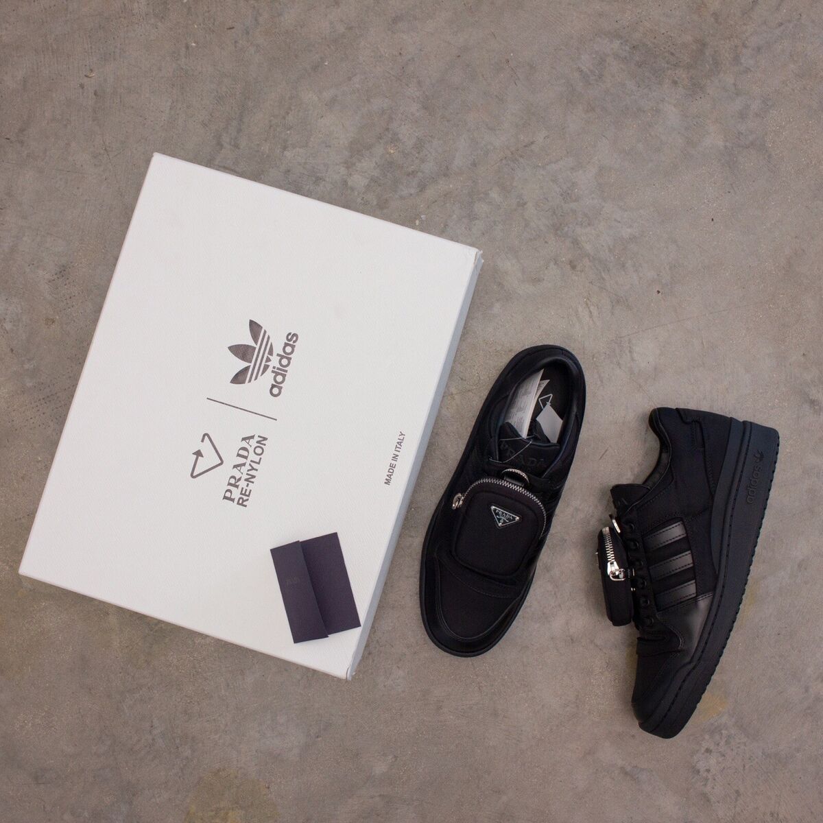 adidas Prada x Forum Low Core Black for Sale - Authenticity adidas Prada x Forum Low Core Black for Sale - Authenticity