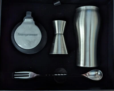 Foampresso Drink Foamer Set New In Box - Image 1 of 4