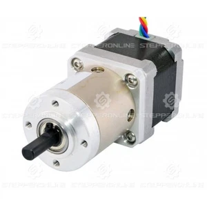 Motor paso a paso STEPPERONLINE Nema 14 Φ6 mm 1A L = 34 mm con engranaje planetario 19:1 - Imagen 1 de 7
