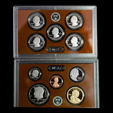 2016 US Mint Proof Set | Box & COA | Uncirculated Cover